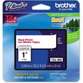 Brother Brother® P-Touch® TZe Labeling Tape, 1"W, Red on White TZE252